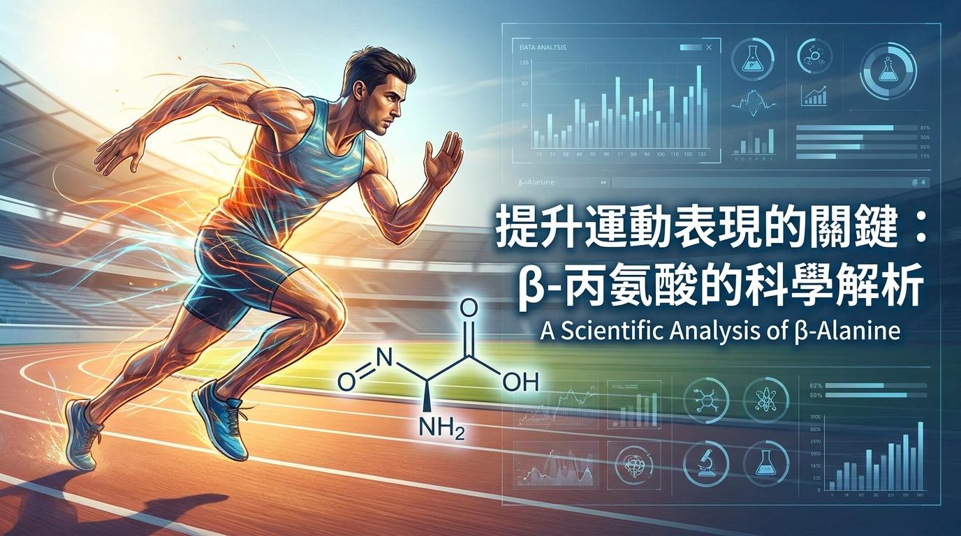 提升運動表現的關鍵:β-丙氨酸的科學評析 封面圖